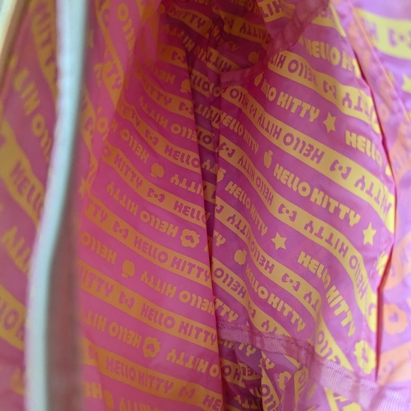 Hello kitty purse bag sequins gold ish yellow ish pink - Picture 8 of 9